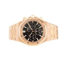 Audemars Piguet Royal Oak 50th Anniversary Rose Gold Black 41mm 26240OR Full Set 2