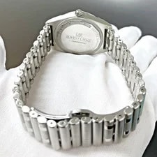 Breitling Chronomat Quartz 32mm Blue MOP Diamond Bezel A773102B1C1A1 4