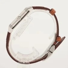 Jaeger-LeCoultre Reverso Tribute Monoface Q7168420 SS & Leather Stem-winder S 3