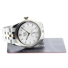 Tudor — Tudor Glamour Double Date 57103 42mm SS Silver #C6901 — Watch — resale