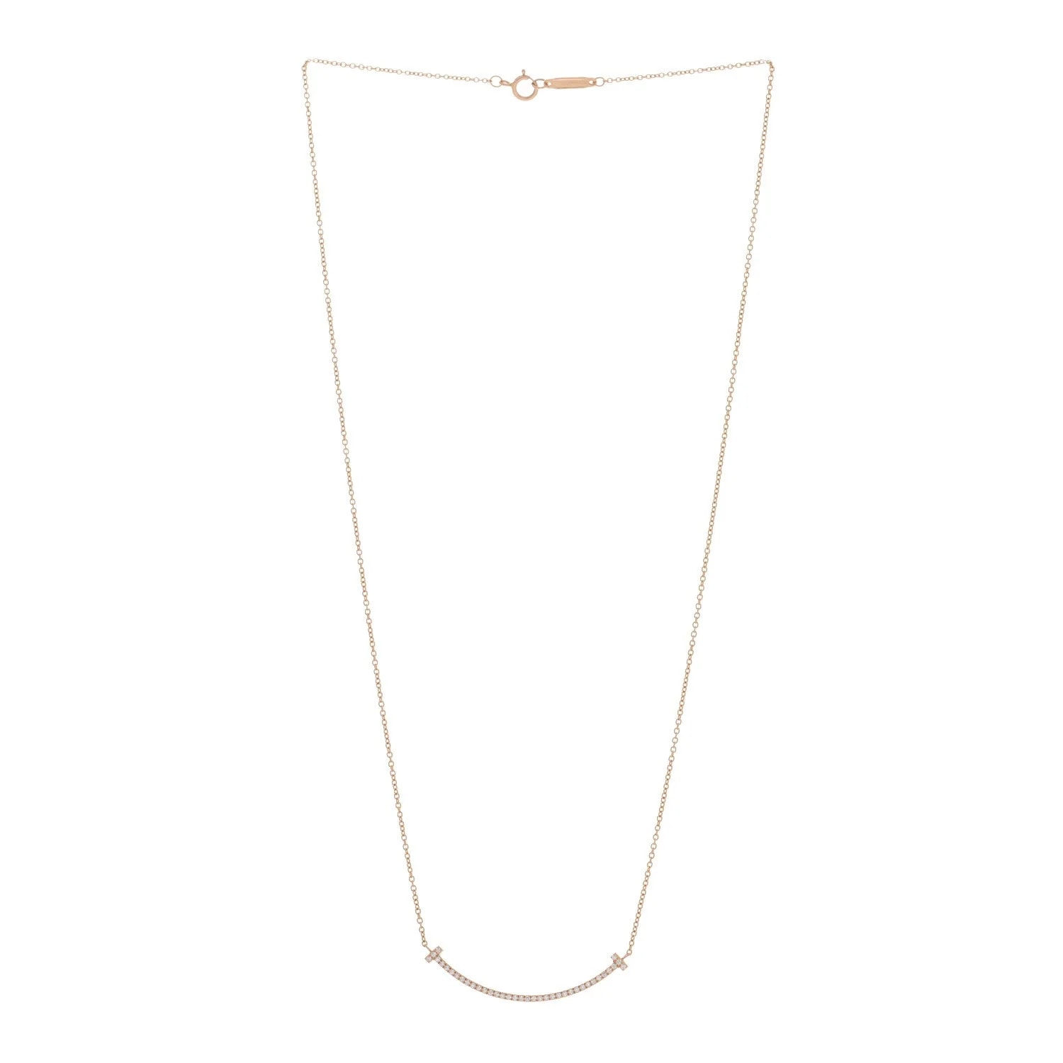 18K Rose Gold Small T Smile 3