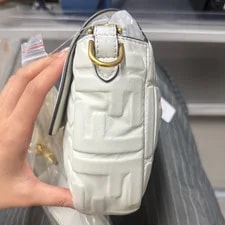 Fendi Baguette Embossed Crossbody 3