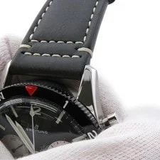 Breitling AVI REF. 765 AB09451A1B1X1 Stainless Steel / Leather 41mm #TZW164 4