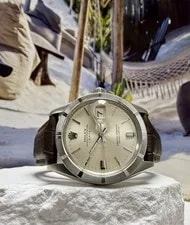 Rolex Oyster Perpetual Date Stainless Steel Silver Dial 34mm 3