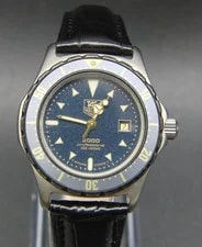 TAG Heuer — TAG Heuer Professional 2000 Series 972.615 SS Quartz Leather Strap — Watch — resale