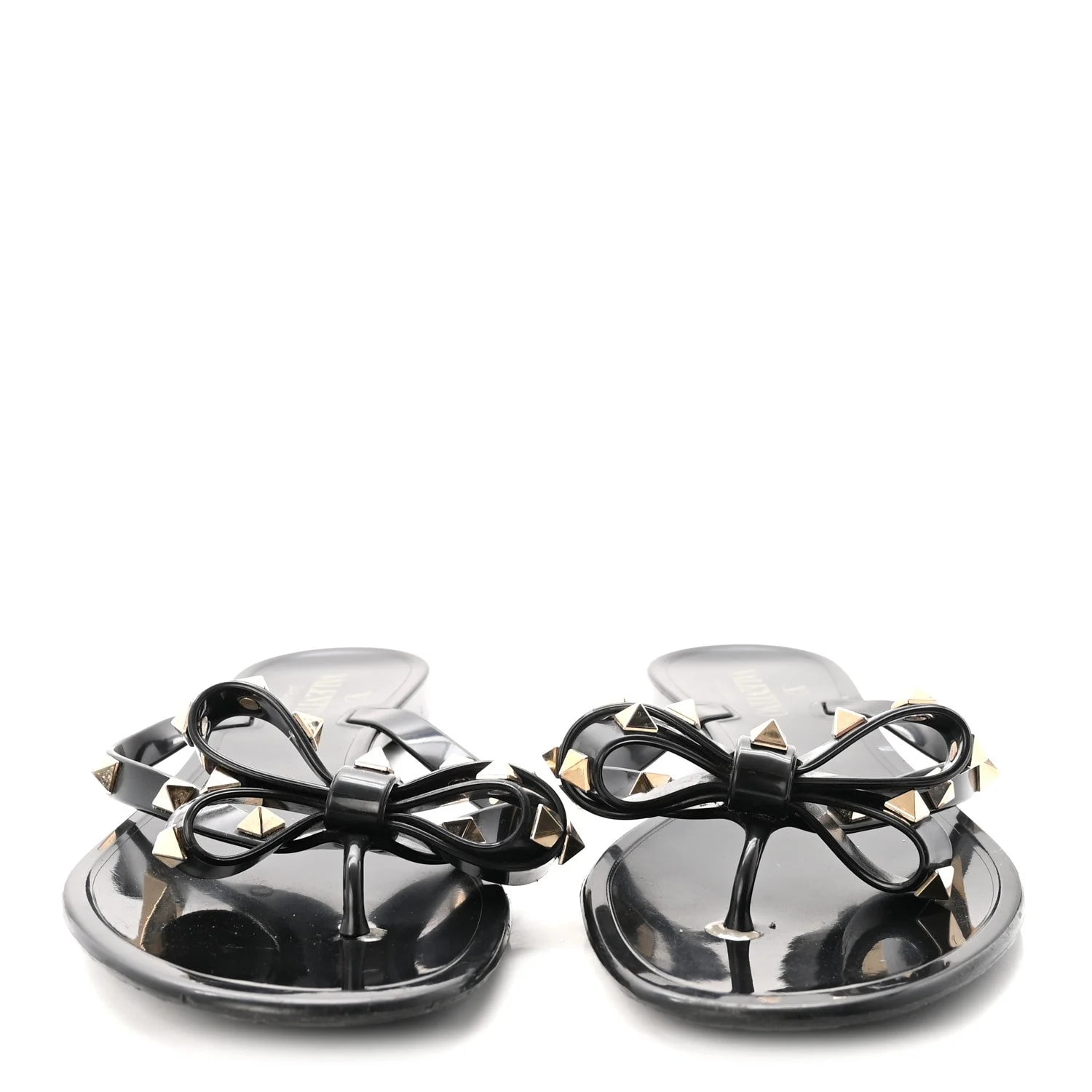Jelly Rockstud Bow Thong 39 3