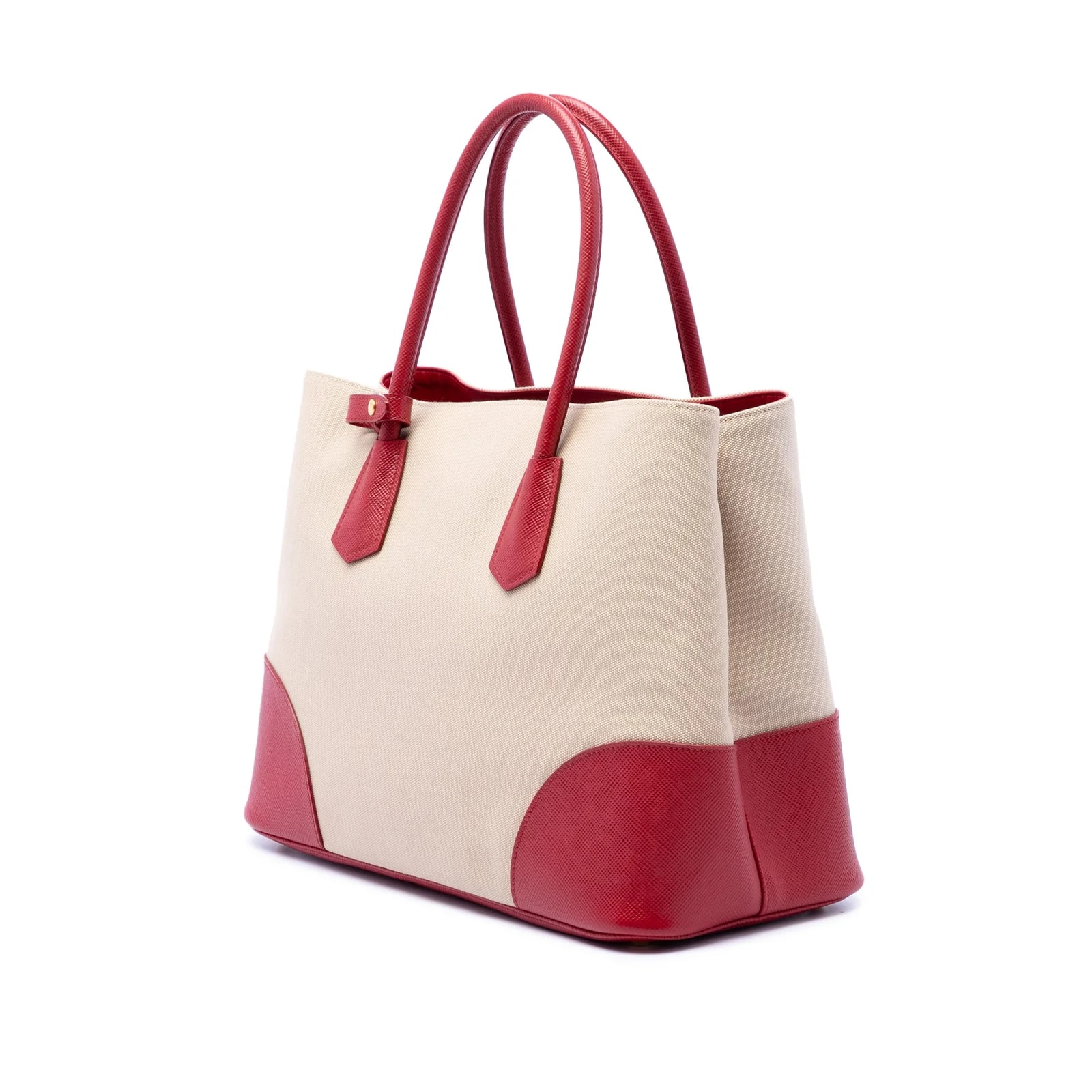 Large Trimmed Canapa Double Satchel 2