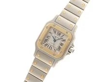 Cartier Santos Galbee SM W20057C4 Stainless Steel / K18Yellow Gold 2013 #DW1431 2