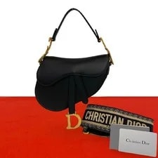 Dior — Excellent Condition Christian Dior Saddle 2way Ha — Handbag — resale