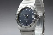 Omega Constellation Chronometer 1502.40 Gray Roman Date Automatic JP 2