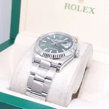 Rolex 36mm Oyster Perpetual Palm Motif Dial Datejust REF: 126234 (2023) 3