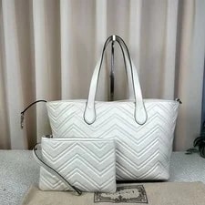 Gucci GG Marmont Large Chevron With Zip 2