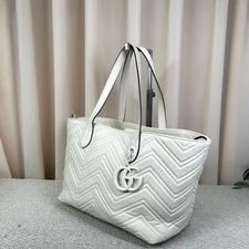 Gucci GG Marmont Large Chevron With Zip 4
