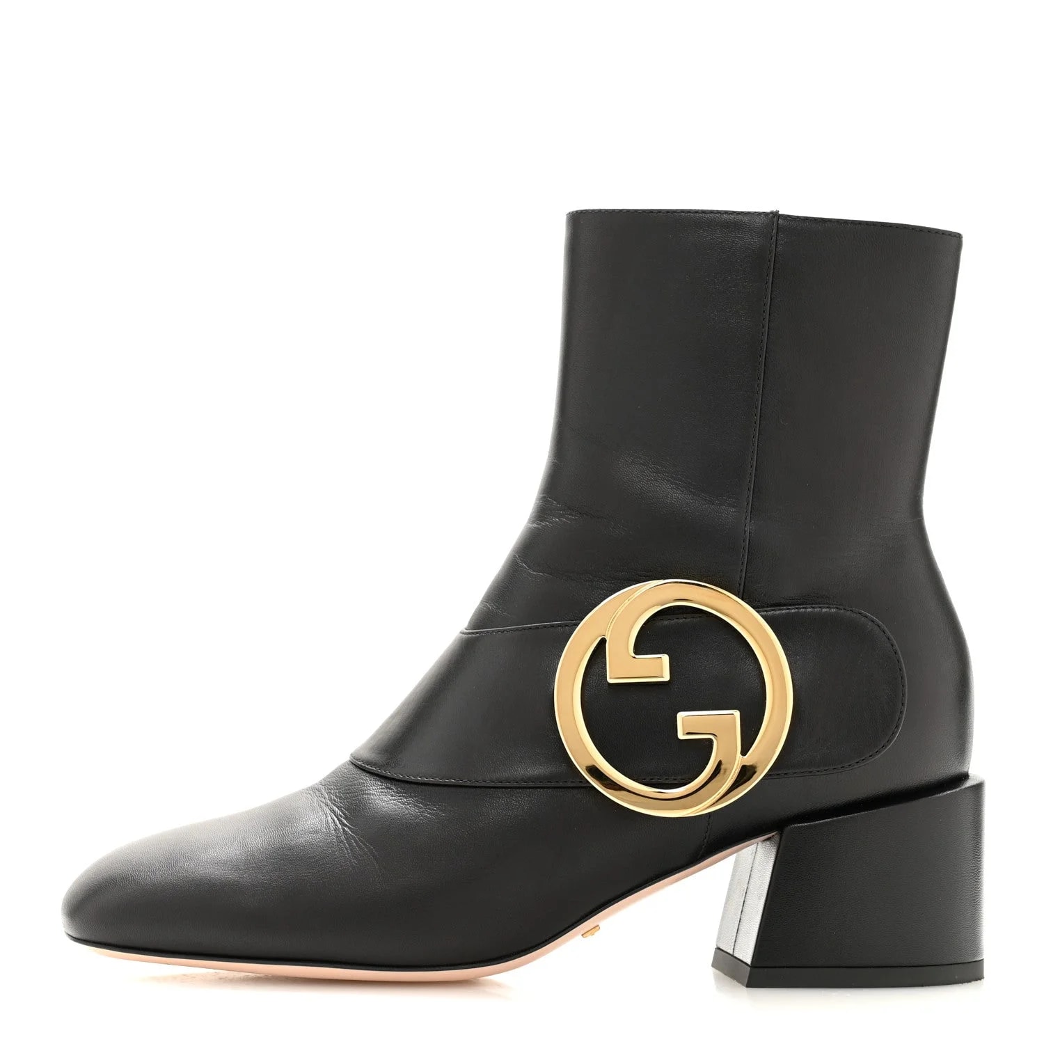 Gucci — Malaga Kid GG Blondie 55mm Ankle 36.5 — Designer Shoe — resale