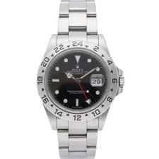 Rolex Explorer 2 16570(K) Stainless Steel mensWatch Black 2