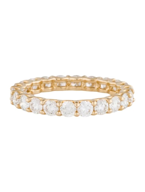 14k 2.06ctw Eternity Band — Jewelry — resale