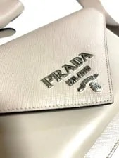 Prada Mini Envelope Water Lily Coin Case 3