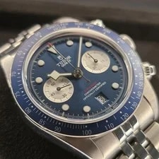 Tudor Black BAY Chrono 41MM M79360B Blue Boutique Edition Stainless Jubilee B&P 3