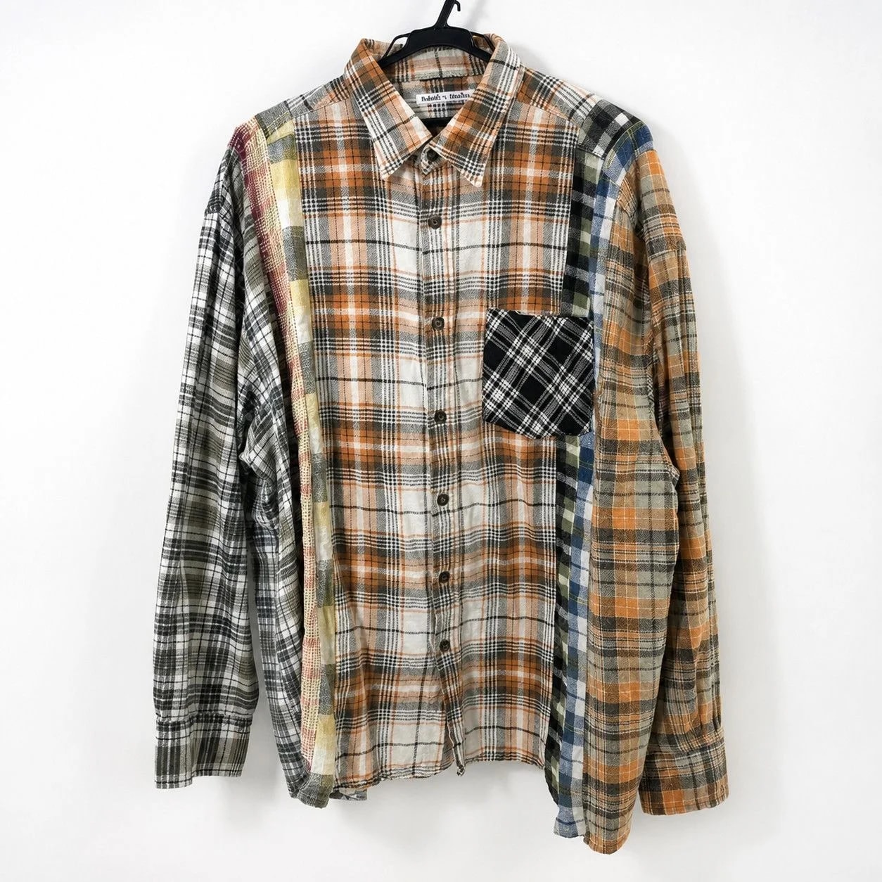 Rebuild By Needles Flannel Shirt — streetwear — resale