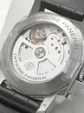 Panerai Luminor Marina 1950 3 Days GMT 44mm PAM00321 Automatic Box Papers Black 4
