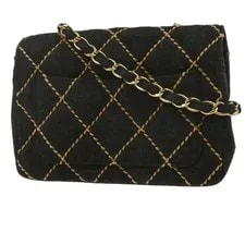 Chanel Wild Stitch Classic Square Flap 17 146164 2