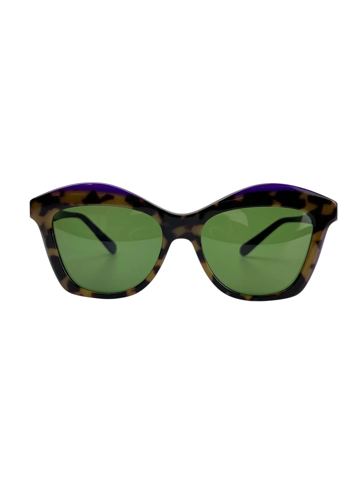 Ferragamo — Salvatore Ferragamo Tortoise Cat-Eye Sunglasses in Box — Accessory — resale