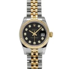 Rolex — Rolex Datejust 179173G Black/diamond 734668 — Watch — resale