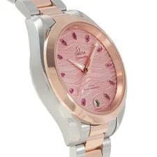 Omega Seamaster 220.20.34.20.60.001 Automatic Winding 34mm Pink 2