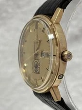Omega 196.0120 Day-Date Cal.1345 Gold Dial 10KGF Quartz Tested 3