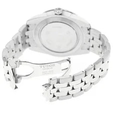 Tudor Glamour 57000 42mm SS Black #C19630 4