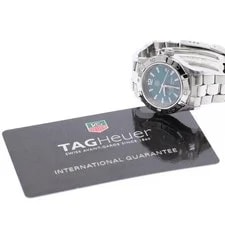 TAG Heuer — TAG Heuer Aquaracer Bahama Caribbean WAF141R 28mm SS Blue #C10803 — Watch — resale