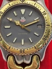 TAG Heuer 200M Quartz Grey Dial 34mm Date Stainless 7.5in 2