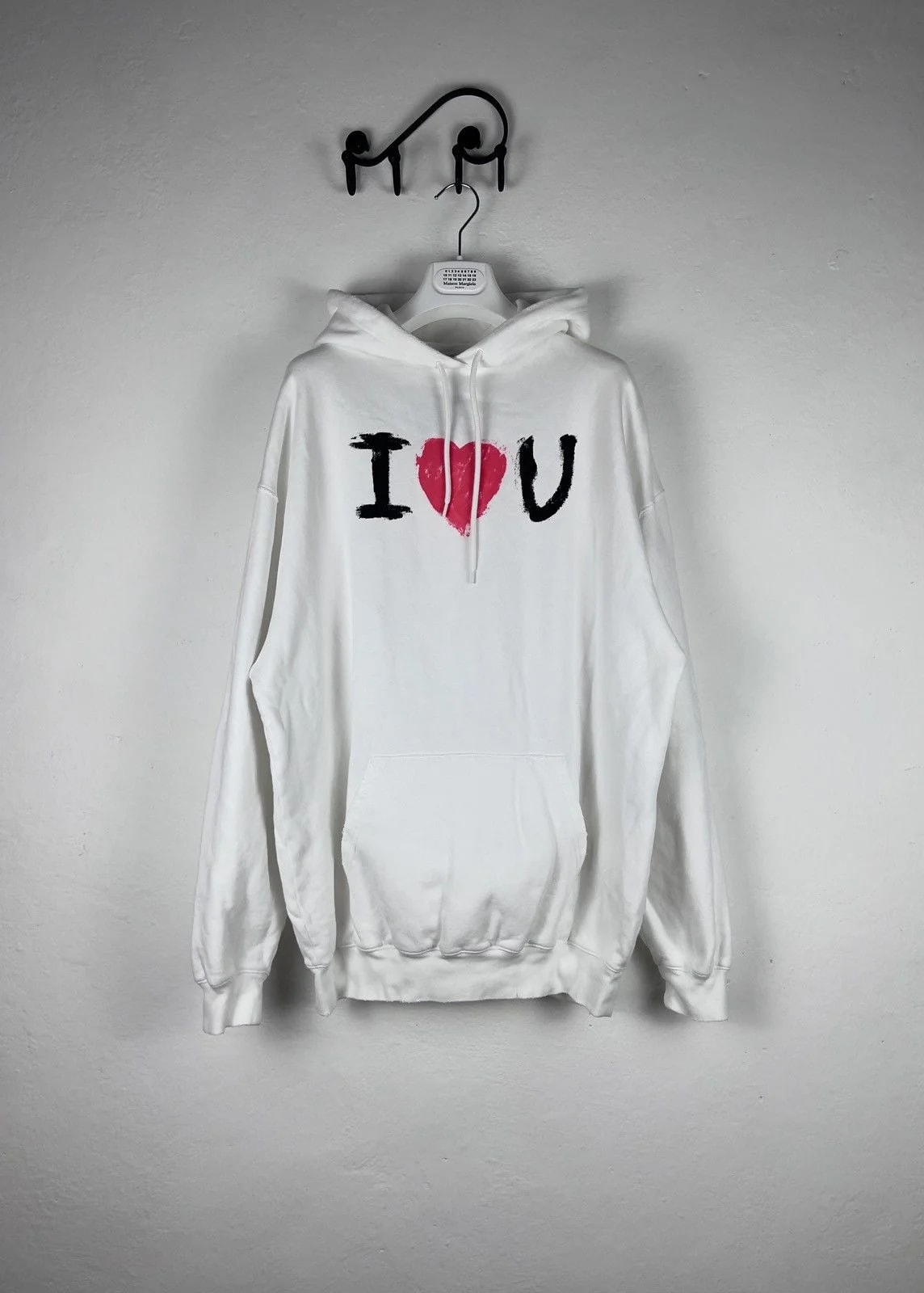 Balenciaga — Balenciaga I Love U Hoodie Valentine’s Day 2021 — streetwear — resale
