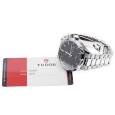 Tudor — Tudor Style 12710 41mm SS Black #C8297 — Watch — resale