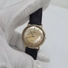 Omega Seamaster Date 14775 Gold Bezel Manual 34MM CAL 610 17J 2