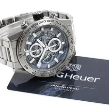 Tag Heuer — TAG Heuer Carrera Calibre Heuer 01 CAR2A8A 45mm Ti Skeleton #C5881 — Watch — resale
