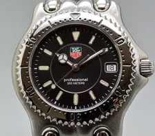 TAG Heuer Professional SEL WG1118 Black 36mm Quartz Japan 3