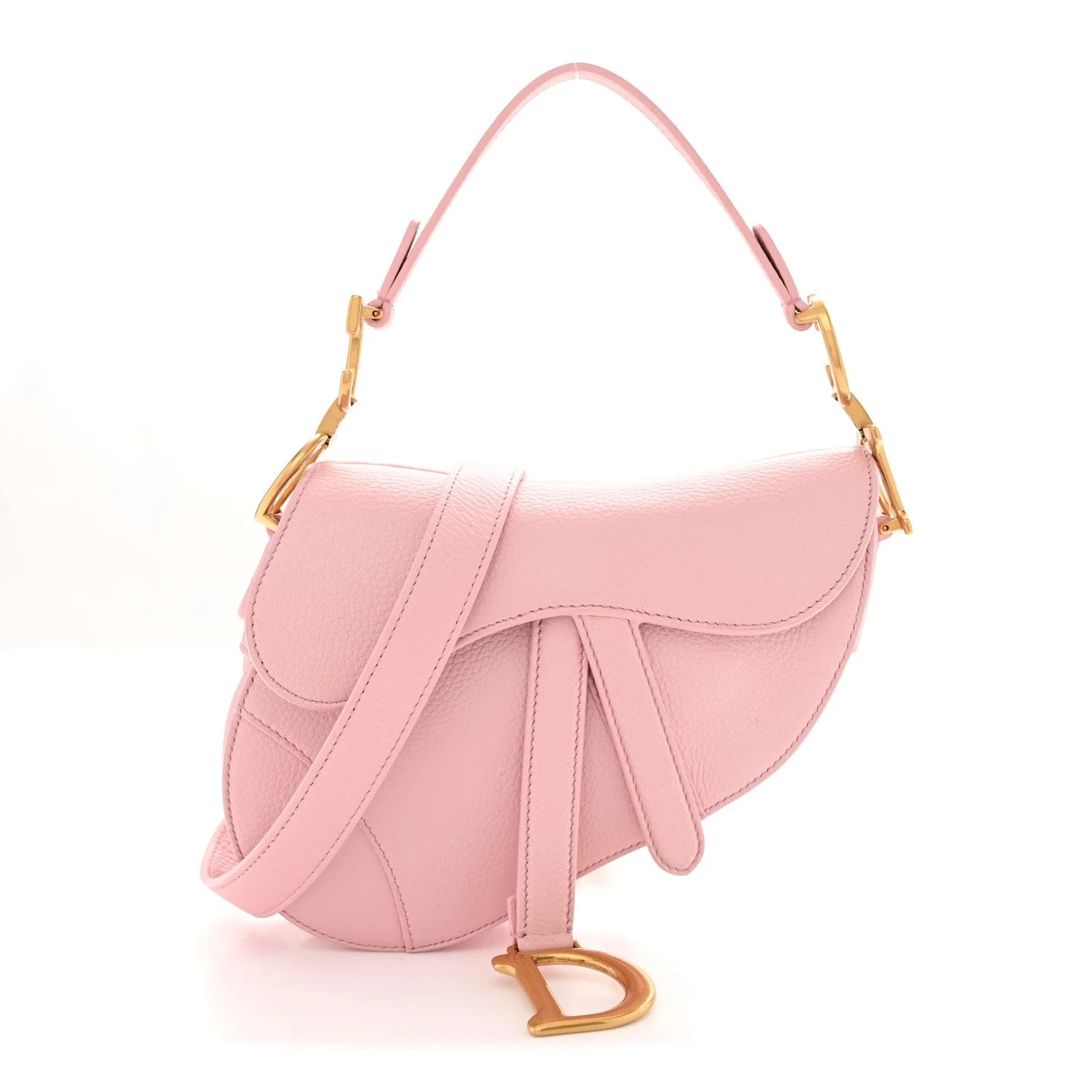 Dior — Mini Saddle With Strap Melacoton — Handbag — resale