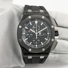 Audemars Piguet — Audemars Piguet Royal Oak Offshore Chronograph 26400AU 44MM Black Dial Carbon — Watch — resale