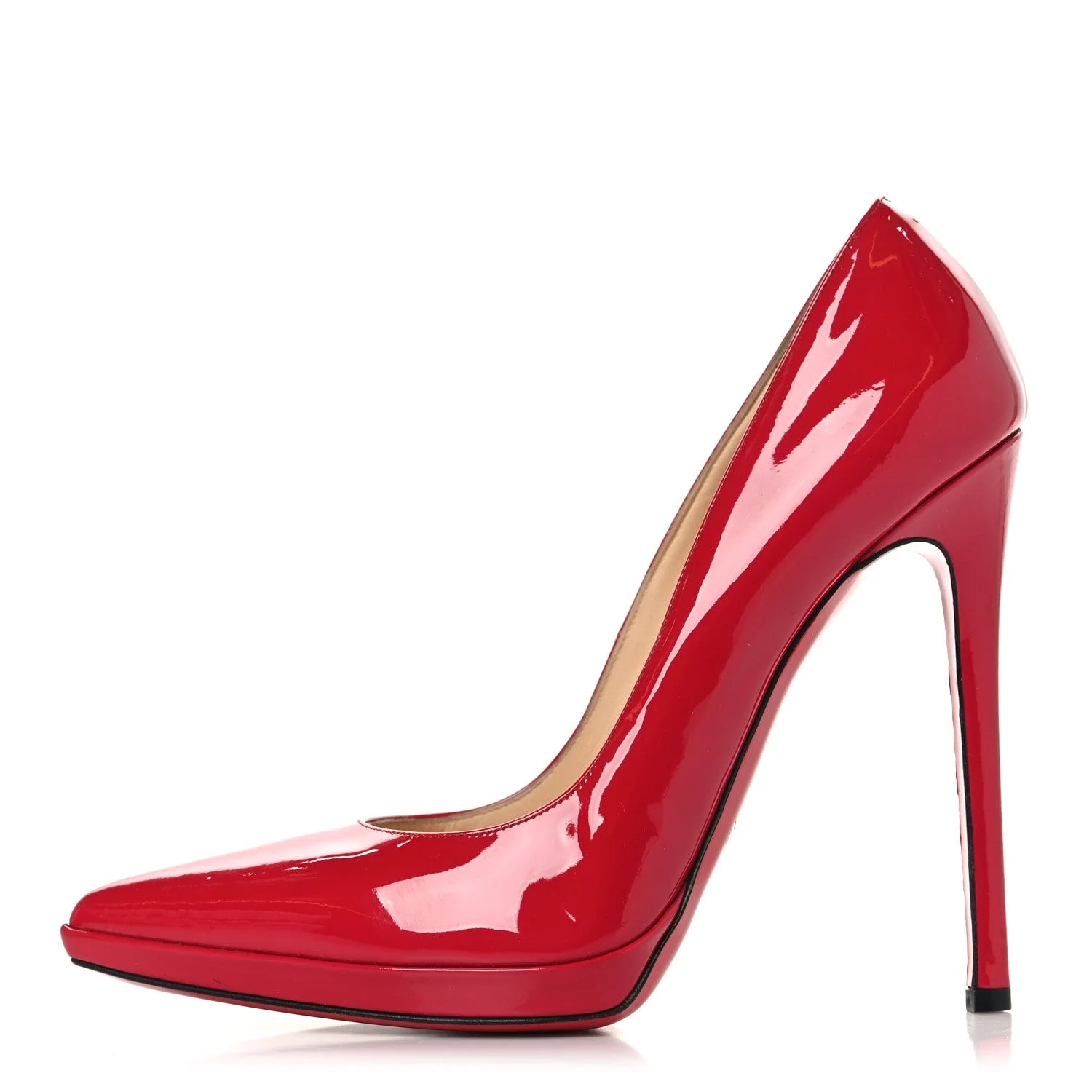 Christian Louboutin — Pigalle Plato 120 38.5 — Designer Shoe — resale