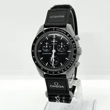 Omega Speedmaster Mission To the Moon Nylon Ceramic SO33M100 Black QZ S Watc 3