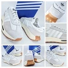 Adidas US 11.5 Gum Boost Retro Runner Retropy E5 4