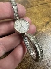 14K White Gold Omega 484 Runs 3