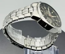 Seiko Recraft Solar Chronograph Black Dial Cushion Stainless Case SSC513P 4