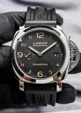 Panerai 359 Luminor Marina 1950 3 Day 44mm Complete $9K Msrp PAM00359 eBay Live 3