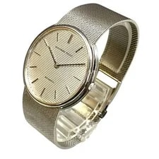 Audemars Piguet Round 18K Gold 32mm Silver Dial Automatic #WPW010 2