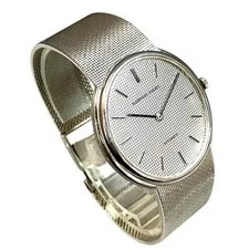 Audemars Piguet Round 18K Gold 32mm Silver Dial Automatic #WPW010 3