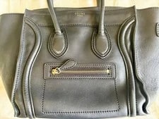 Celine Luggage Medium Shopper From Japan Good Condition 2
