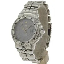 TAG Heuer Professional 6000 Series WH1112 Stainless Steel Silver Quartz Analog D 2