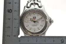[N ] Tag Heuer S/el WG1112 White Dial Date Qz ’S Japan 3